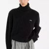 Rotate Knit turtleneck sort