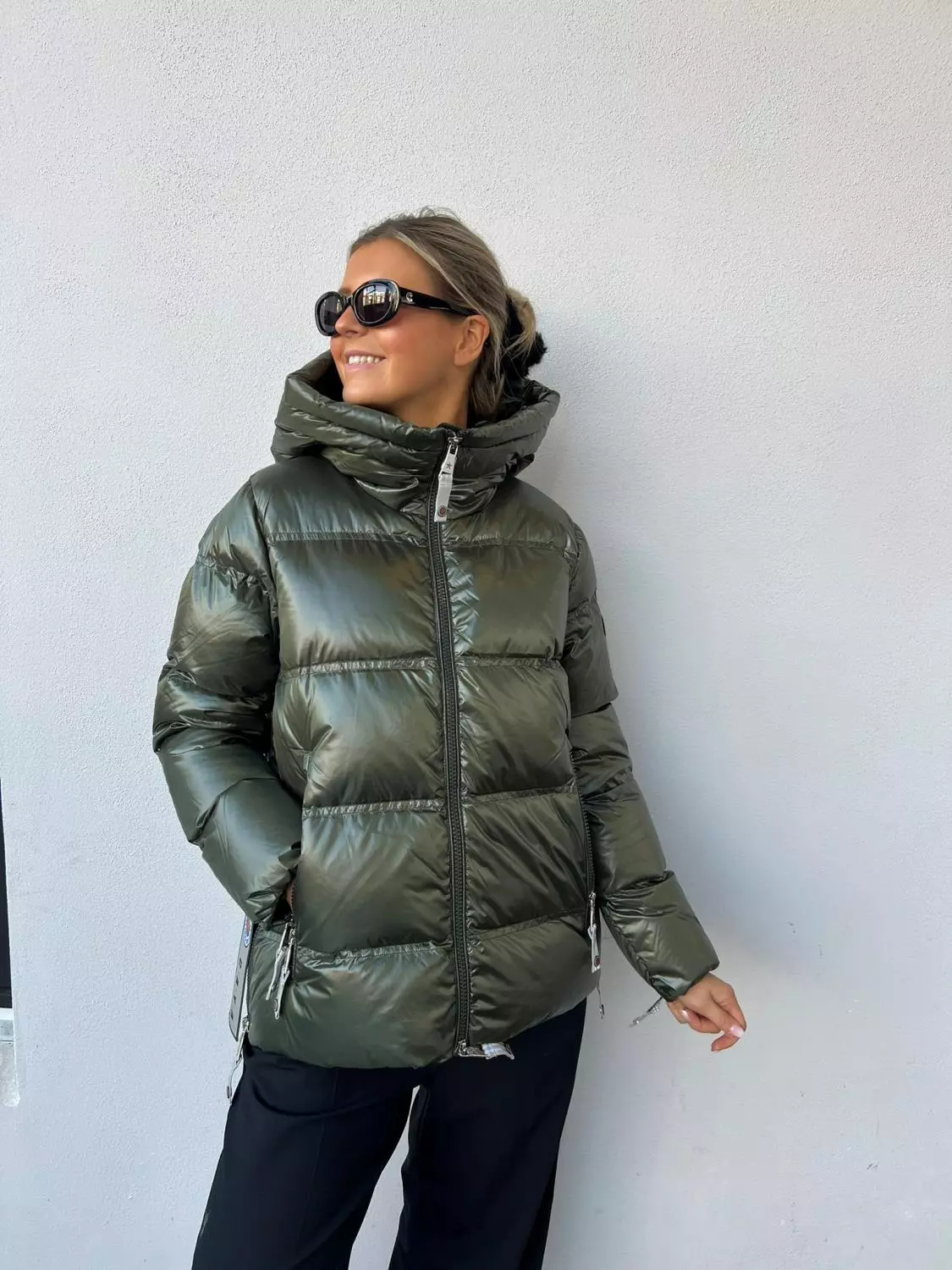 Caya Erika grønn Raising green blank