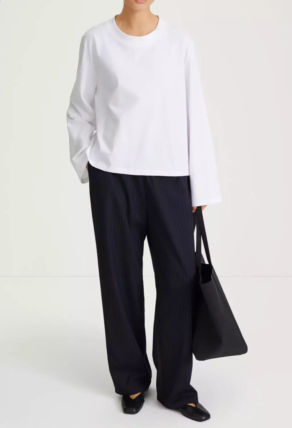 Stylein Belicia pants blå pinstripe