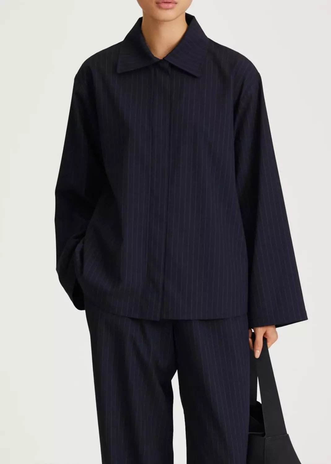Stylein Brenly shirt blå pinstripe