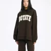 Rotate Heavy Sweat Crewneck Brun