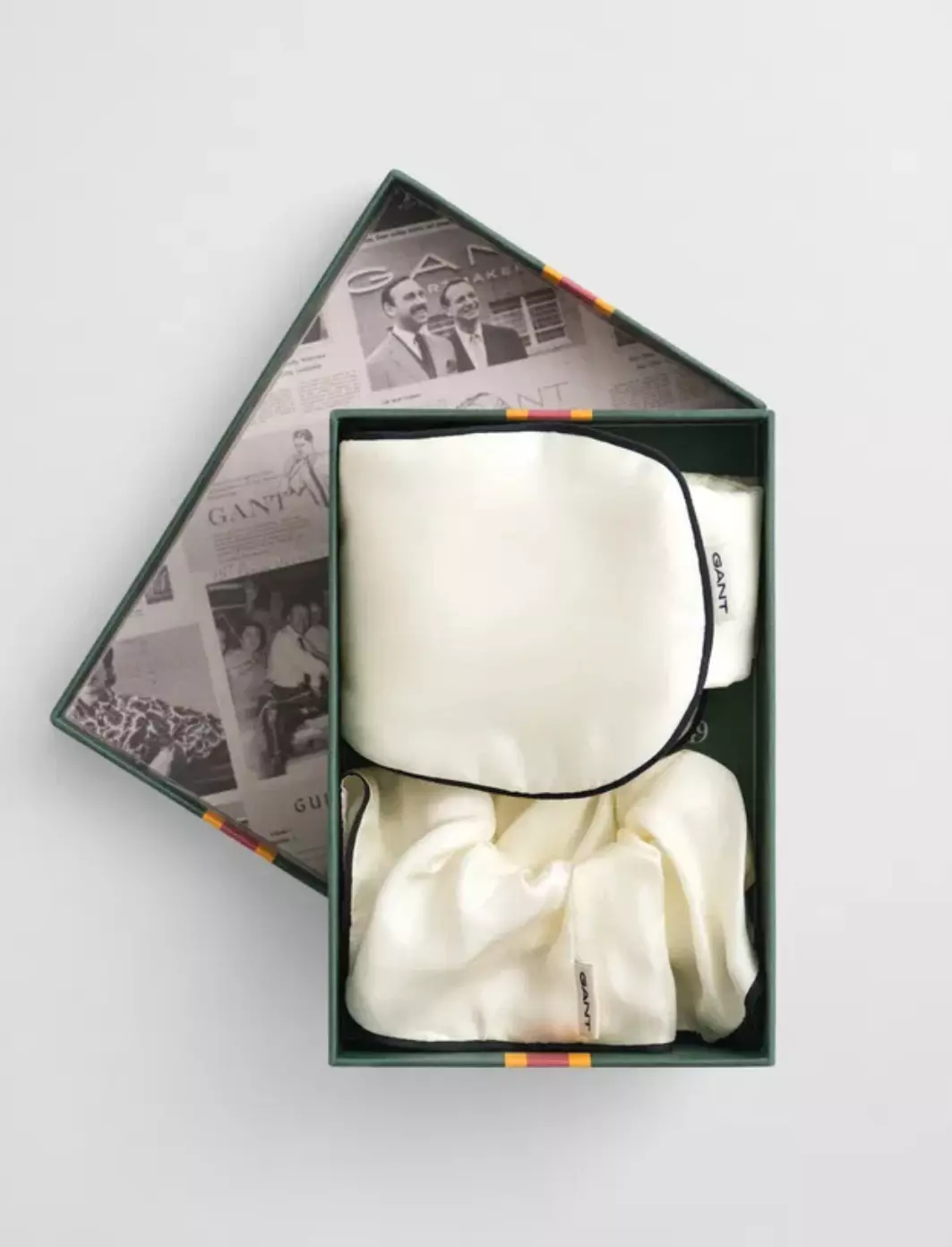 Gant Silke sleepmask scrunchie gift sett cream