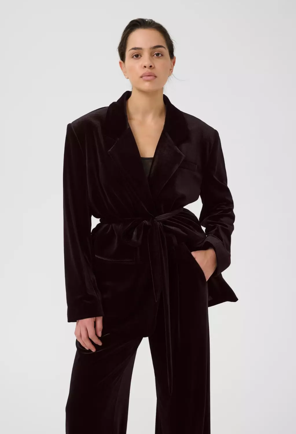 Gestuz Vitta blazer brun velur