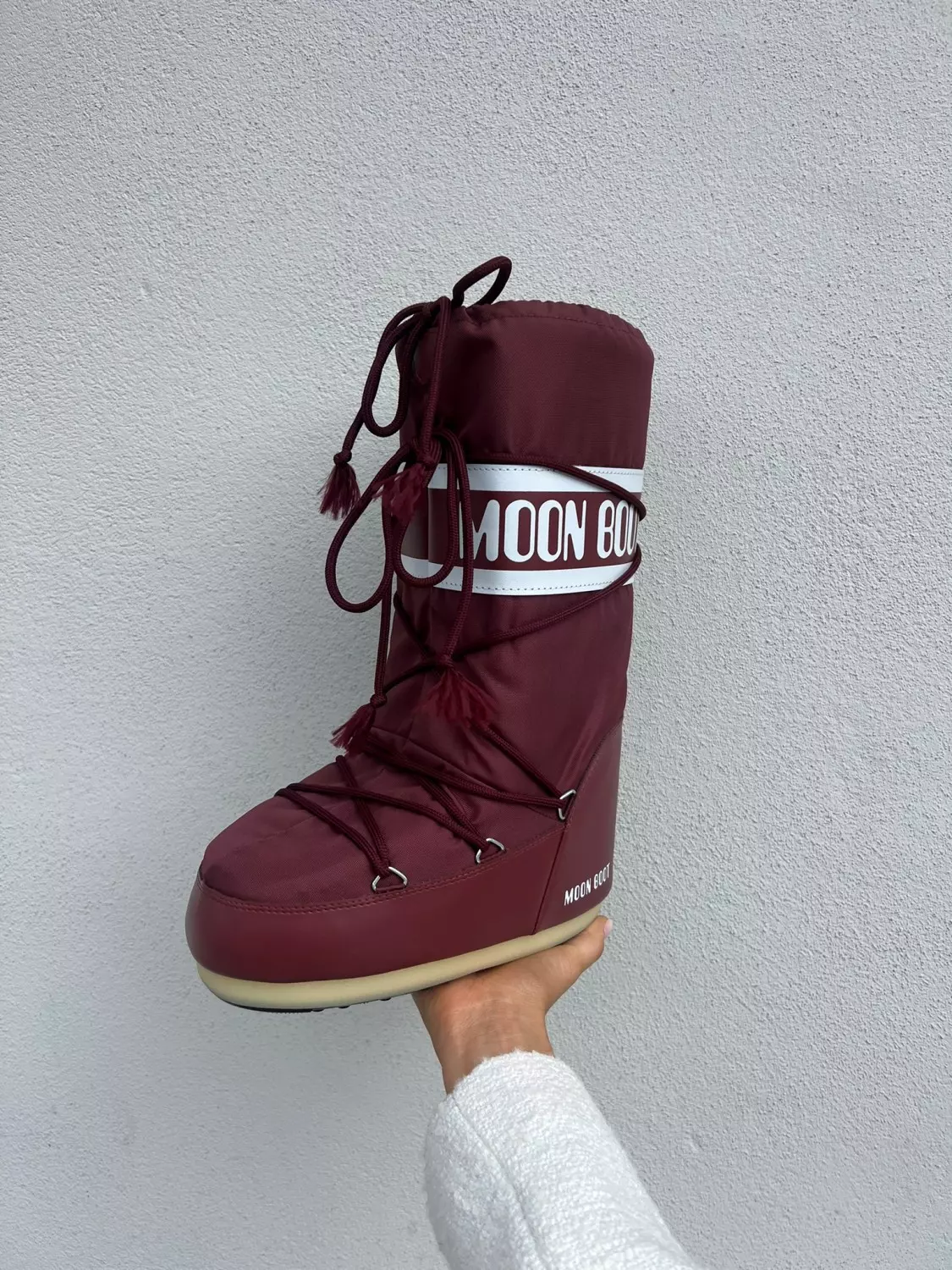 MB Icon Nylon Burgundy/sort/rosa/rød/hvit