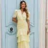 Love lolina Jenna maxi dress light blue