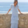 Love lolina Jenna maxi dress light blue