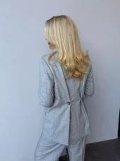 YasRiu ls blazer grå