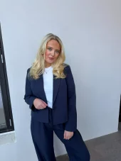 YasDakota ls blazer blå