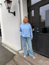 Gant Rugger sweat shirt blå og gul