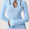 Adoore Aosta dress light blue