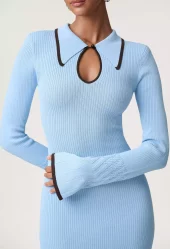 Adoore Aosta dress light blue