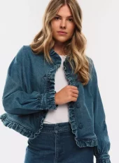 Ella & il betty denim jacket denim medium wash