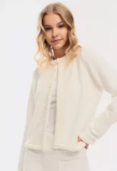 Ella & il Claire cotton cardigan off-white
