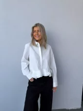 YasAnera ls short shirt off-white