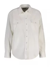 Gant Rel pocket denim ls shirt off-white