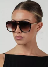 OTRA Reina Solbriller Black, Olive/brnfd & Tort/Brnfade