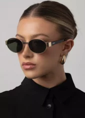 Otra Echo Gold tort/green solbriller