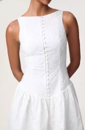 Adoore Sevilla dress hvit