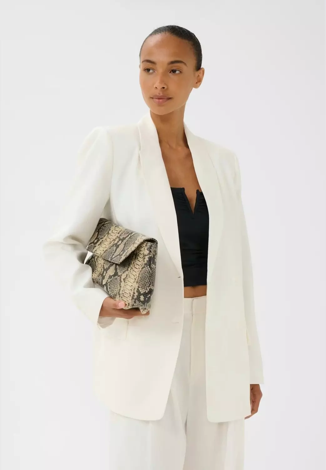Gestuz Riava blazer white