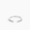 ANI Aperto Pave Ring Sølv