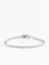 ANI Tennis Bracelet Sølv