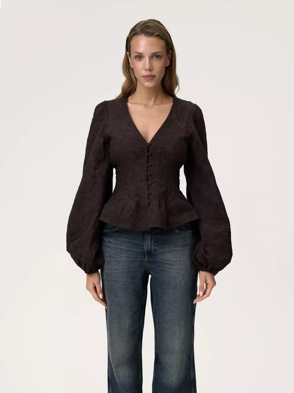 Adoore Palena Blouse, brun