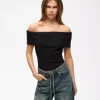 Gestuz Drew off shoulder top sort