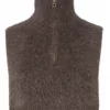 Ella & il Belinda chunky high neck sort, off-white, brun, mørk brun,beige