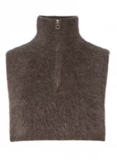 Ella & il Belinda chunky high neck sort, off-white, brun, mørk brun,beige