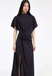 Rotate MAxi slit dress sort