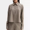 Ahlvar Mindi wool shirt beige