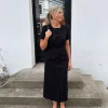 Love lolina stassie midi dress black