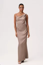 Adoore Almeria dress sort og brun