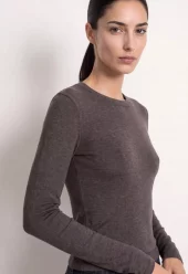 Levete Josephine 1 genser brun og beige