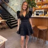 Love Lolina Emie mini dress black