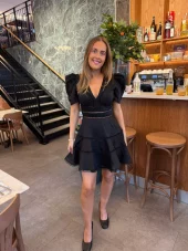 Love Lolina Emie mini dress black