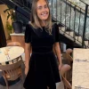 Love Lolina Fiona mini dress sort velour