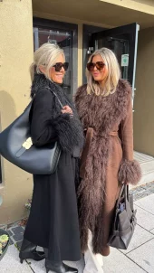 Ducie Lola kåpe sort og brun