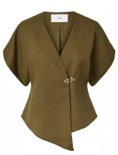 YAS Comira ss bluse brønn