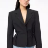 Rotate kort blazer sort
