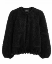 Ella & il Anita Chuncky Cardigan Sort