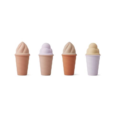 LIEWOOD Bay ice cream toy 4-pack rose mix
