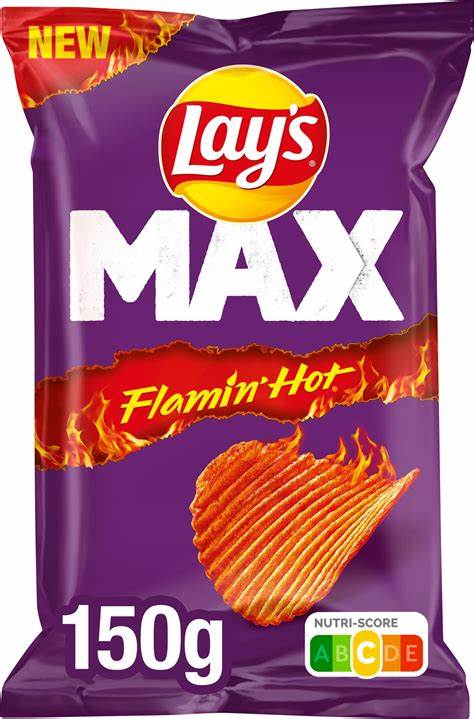 Lays max flamin hot 150g