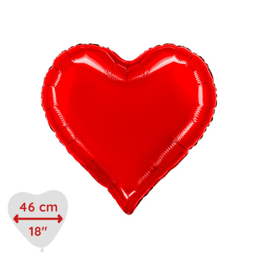 Hjerteballong sweetie heart 46cm
