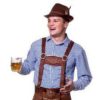 Oktoberfest skjorte blå L
