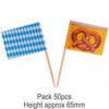 Flagpicks Oktoberfest 50 stk
