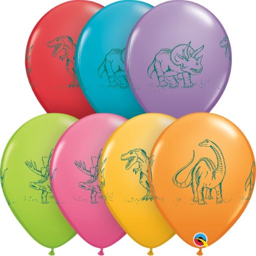 Dinosaur gummiballonger 6pk