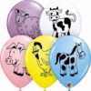 Farm animal gummiballonger 6pk