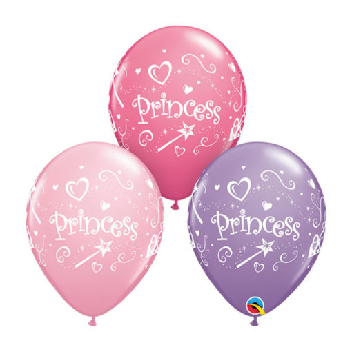 Princes ballonger lilla 6pk