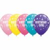 Birthday girl ballonger 6pk